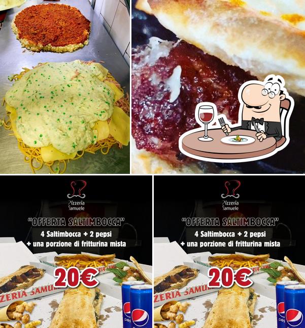 Platti al Pizzeria Samuele
