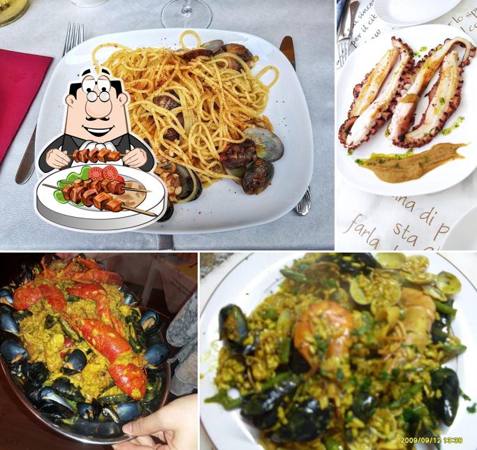 Platti al Trattoria Da Leo