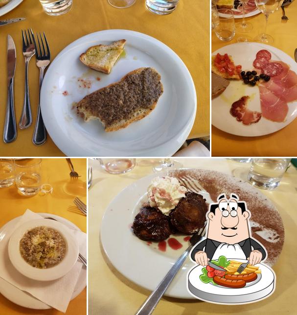 Cibo al Trattoria Del Festival