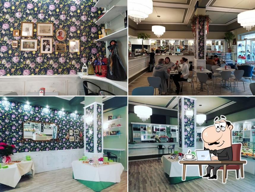 Gli interni di Bar Tomaso