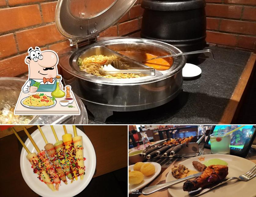 Food at Barbeque Nation