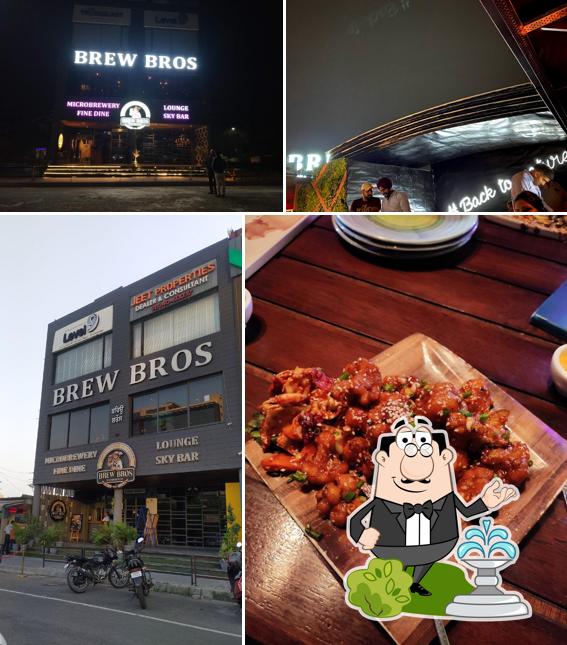 Check out the exterior of Brew Bros MicroBrewery