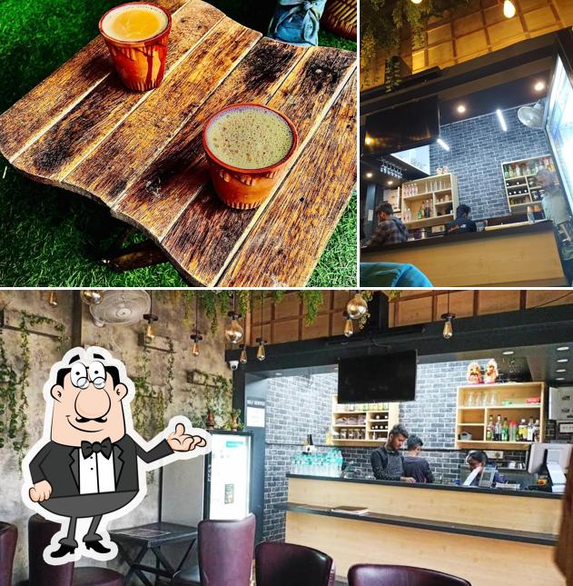 The interior of Tea Smokers cafe