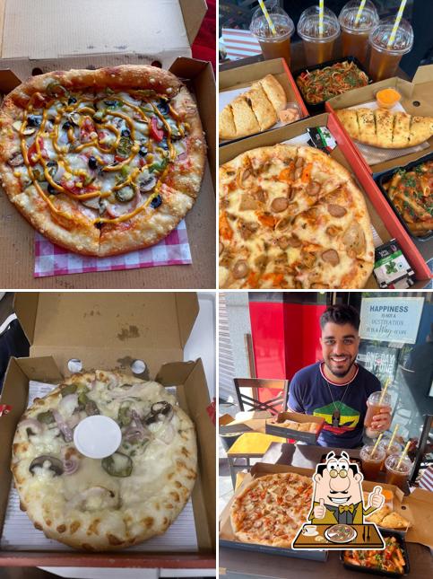 At DJ's Pizza & Pasta, you can get pizza