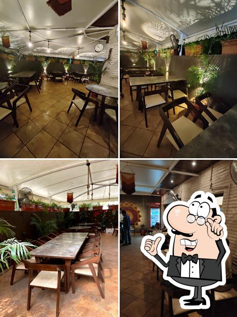 The interior of Dilly's Veg Kitchen