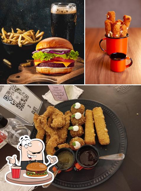 Hambúrguer em Glut Burger