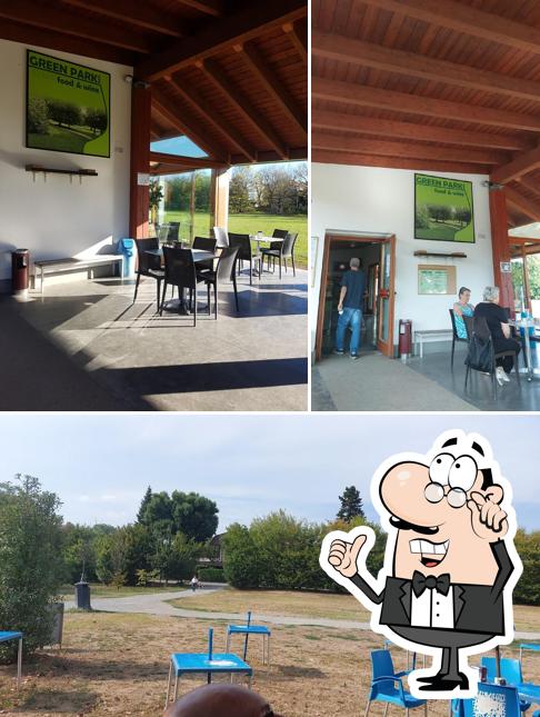 Gli interni di Green Park Bar