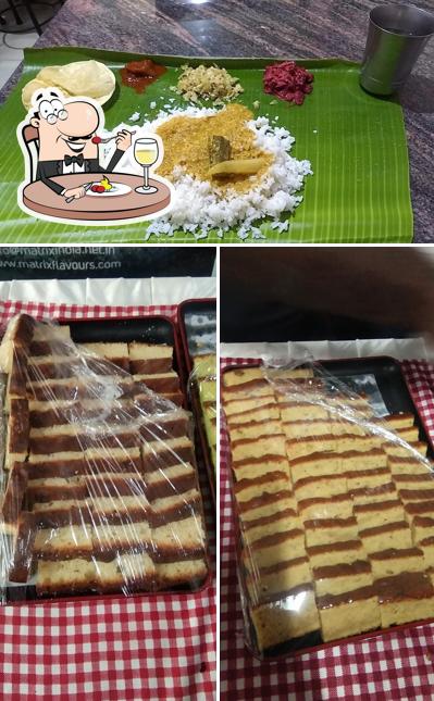 Food at Nandanam Vegetarian Restaurant