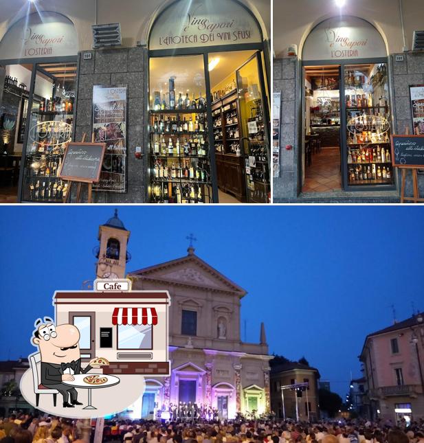 Questa è la foto che presenta la esterno e alcol di Vino e Sapori