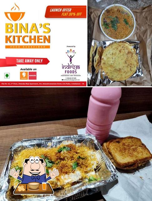 Meals at Bina's Kitchen By Indriya Foods