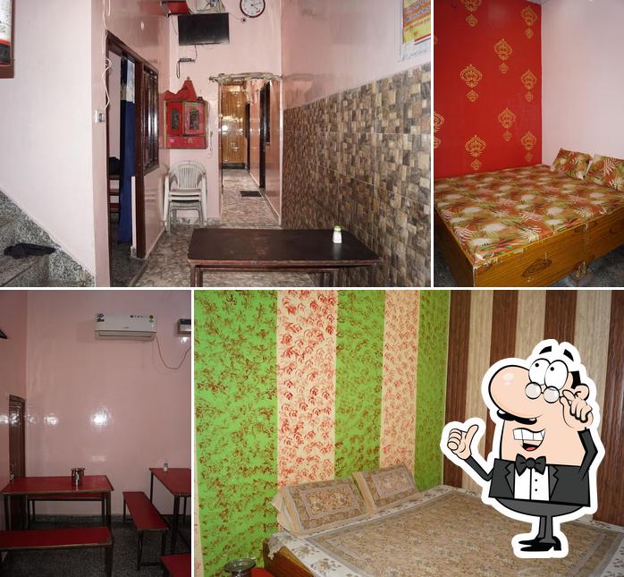 The interior of Hardik Atithi Bhawan & Restaurant - Shri Krishna Janamsthan ke Aas Paas Ke Hotel