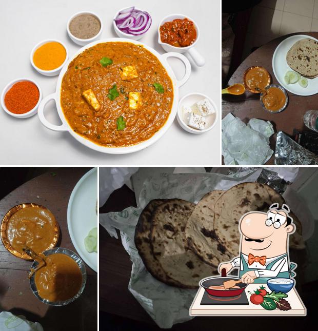 Chicken curry at Jyoti Dhaba