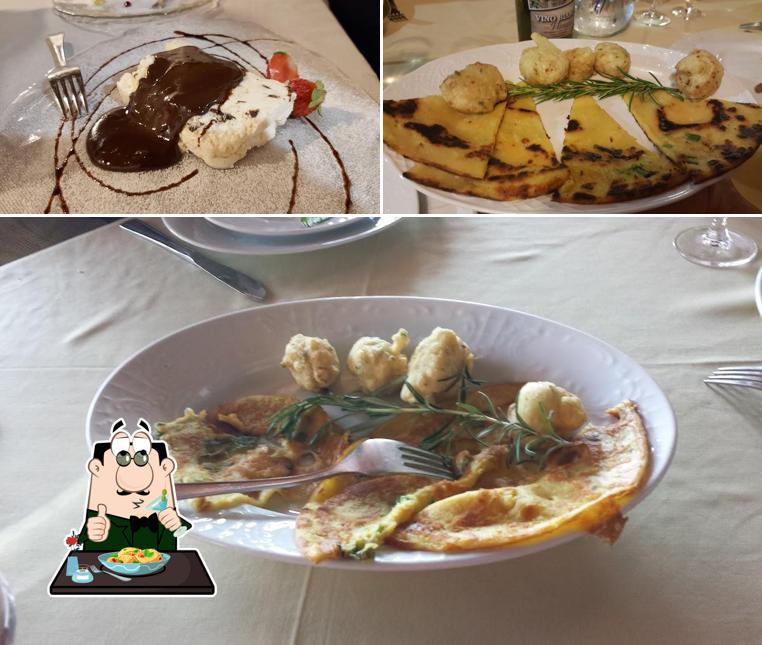 Cibo al Ristorante Candidollo