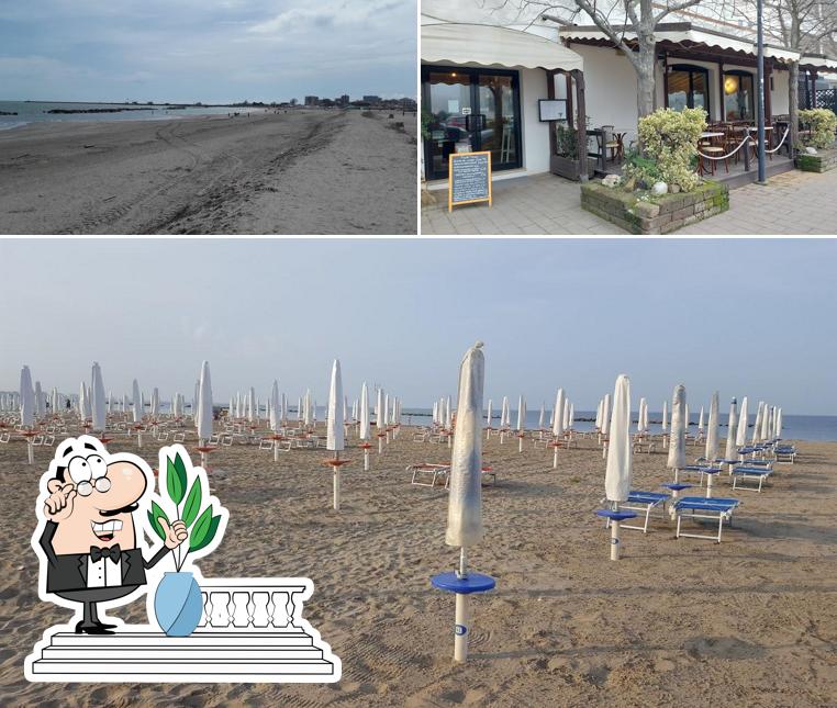 Goditi la vista dagli esterni di Ristorante Pizzeria La Prua