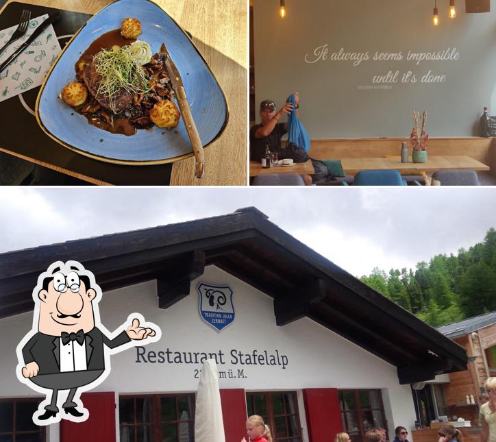 Dai un'occhiata agli interni di Restaurant Stafelalp