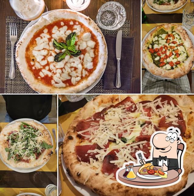 A Taverna Caprese Ristorante - Pizzeria Napoletana, puoi assaggiare una bella pizza