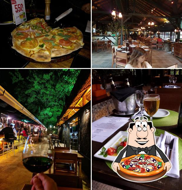 Peça pizza no Espaço Don