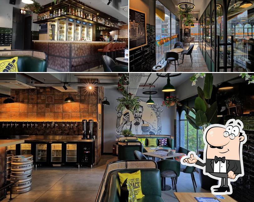 The interior of The Beer Café