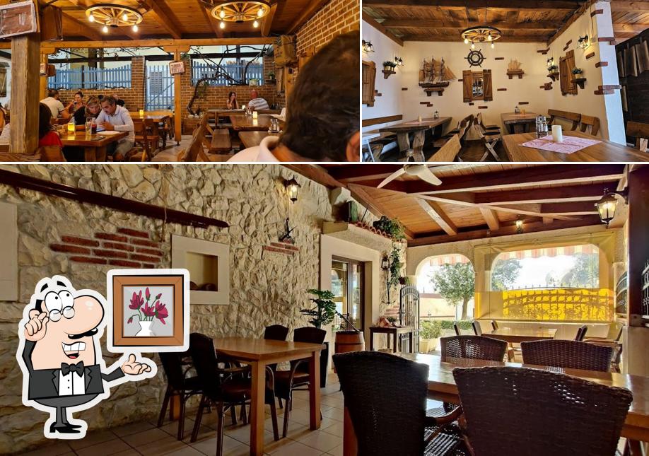 Gli interni di Restaurant Timun