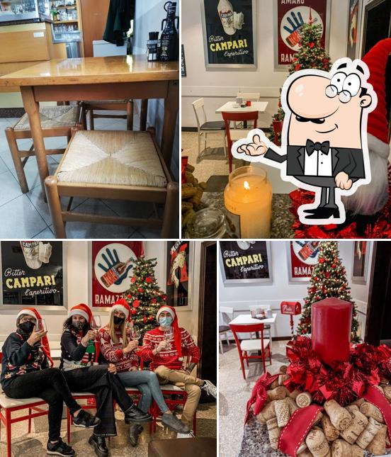 Gli interni di Bar Stazione