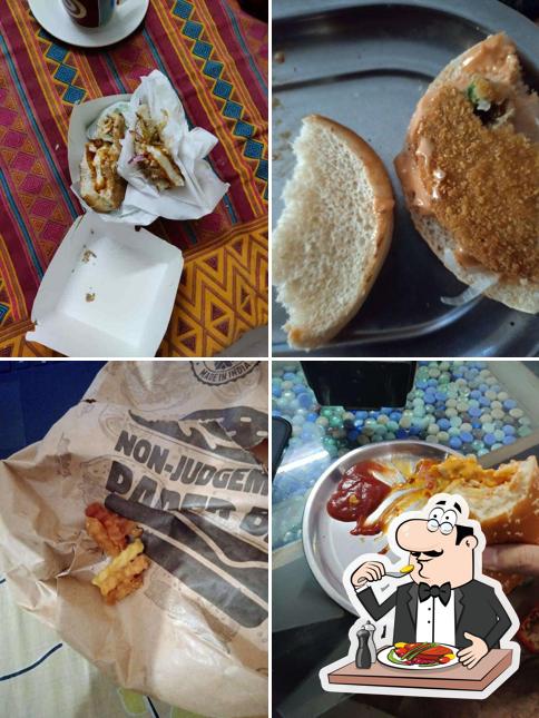 Food at Burger Singh - Big Punjabi Burgers