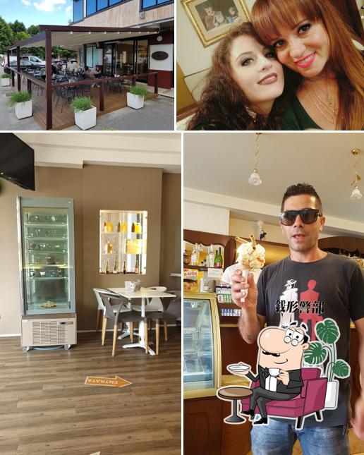 Gli interni di Gelateria Charlie Chaplin