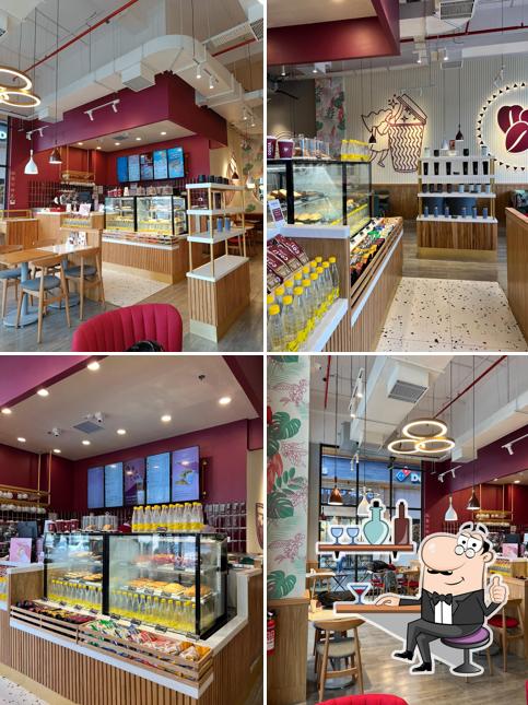Check out how Costa Coffee looks inside
