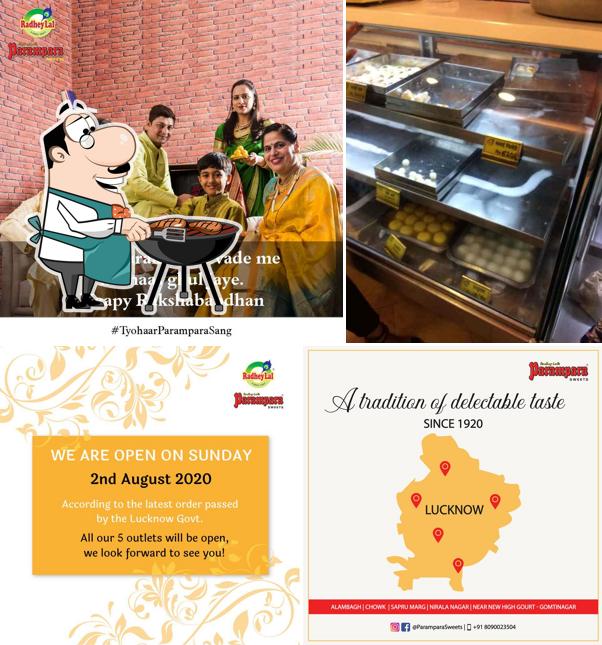 Here's a pic of Radhey Lal's Parampara Sweets