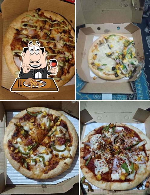 Try out pizza at Pizza Hut