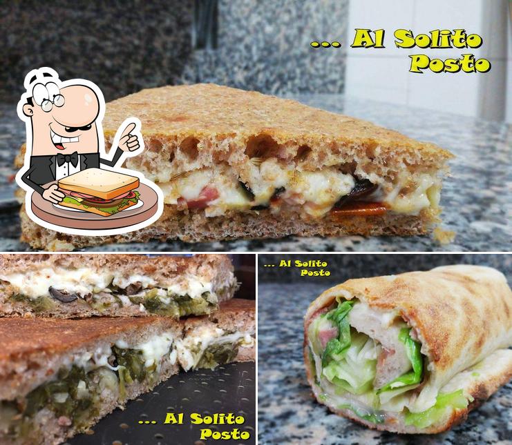 Ordina un panino a Pizzeria Al solito posto