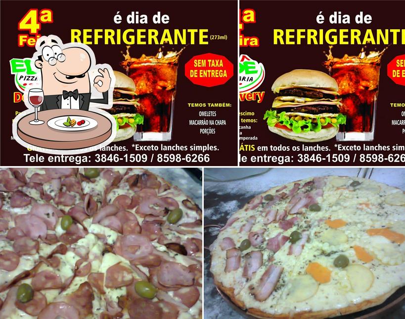 Platos en Edê Pizzaria