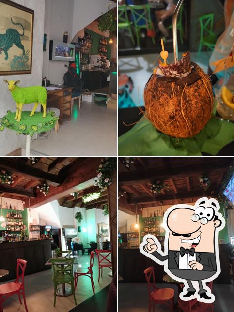 Gli interni di JUNGLE Cocktail Restaurant