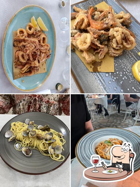 Spaghetti al AMA restaurant