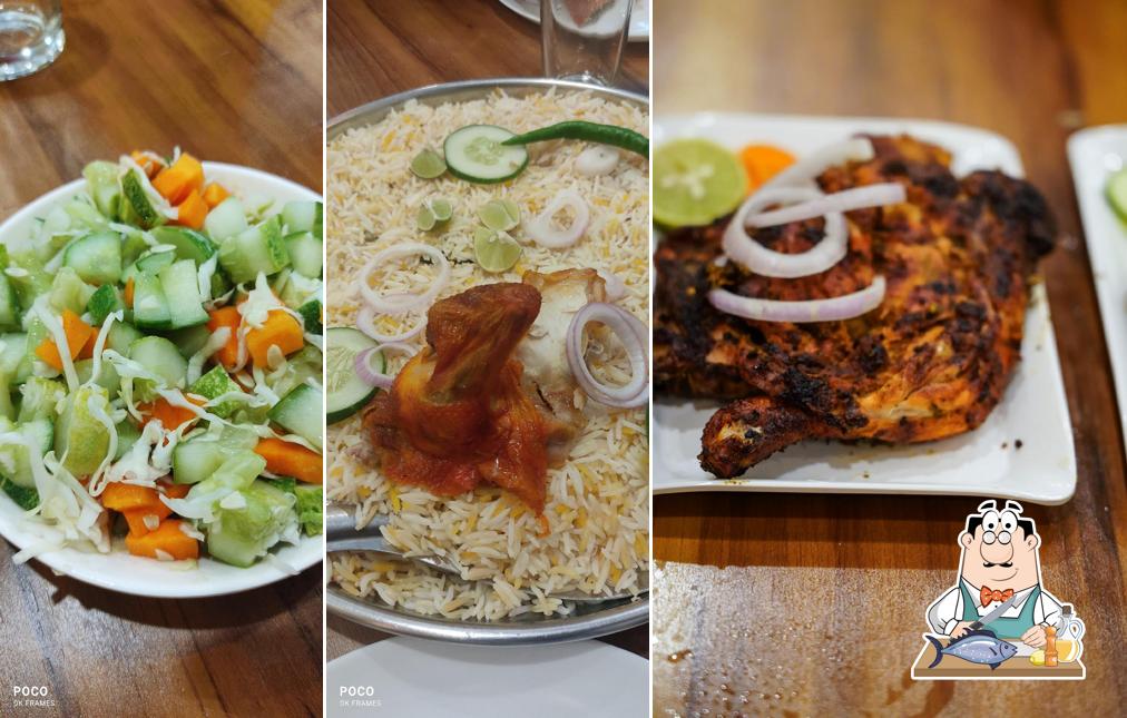 Grilled salmon at Ahal Mandi
