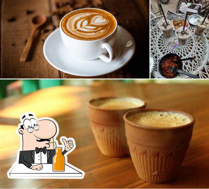 Enjoy a beverage at BURGERLORDS