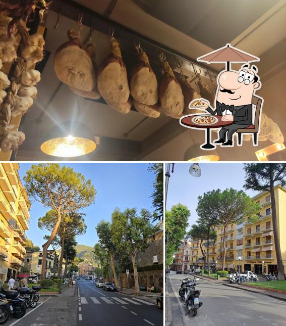 La immagine della esterno e cibo di Da Franco Food Philosophy - Pizzeria