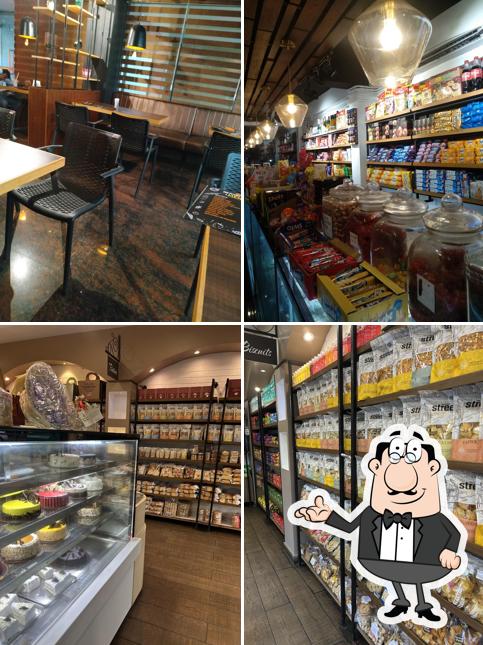 The interior of Mango bakers, Cheroor