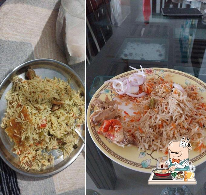 Fried rice at The Biryani Moradabadi