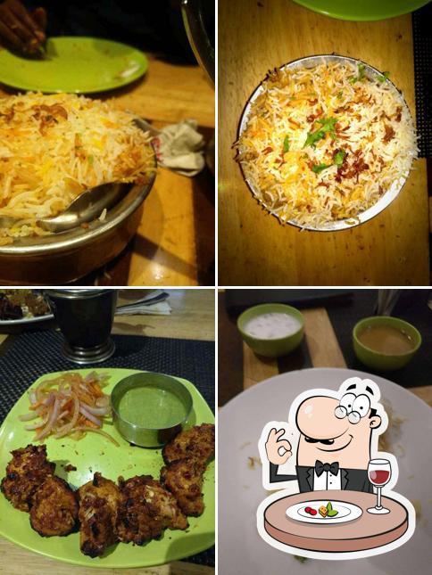 Meals at The Old Mirchi Biryani