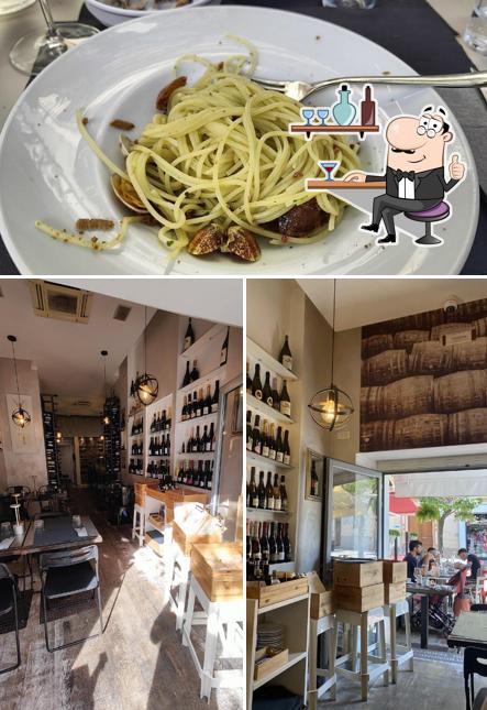 La immagine di interni e cibo da Tirabuscion
