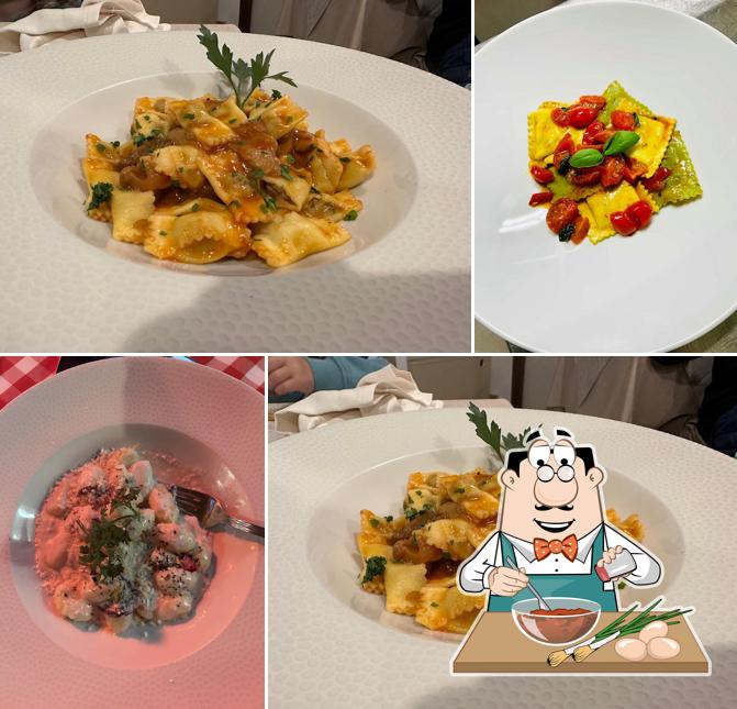 Ravioli al Osteria degli Amici