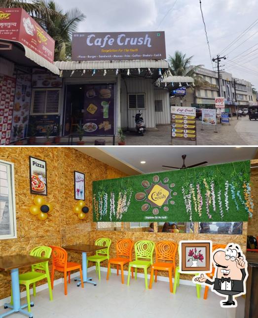 The interior of Cafe Crush