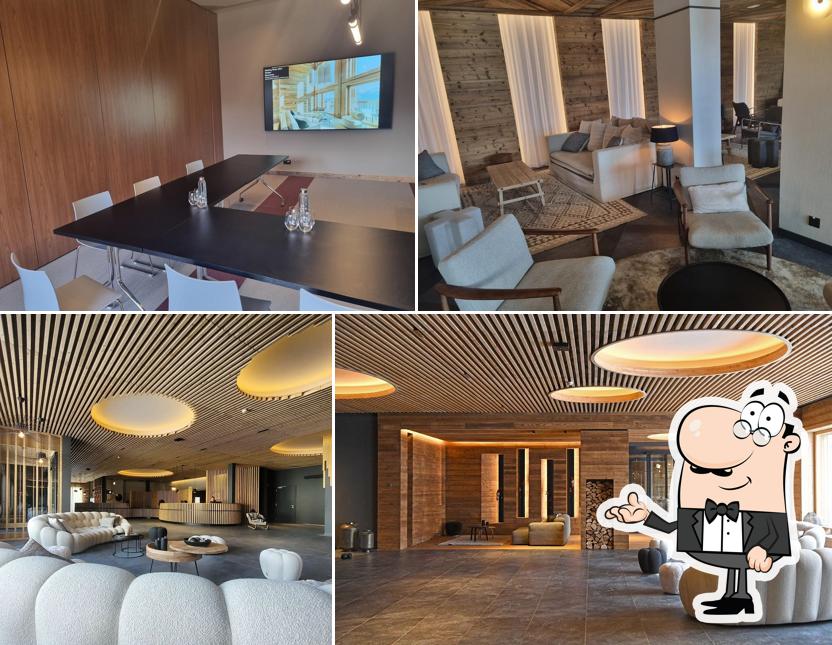 Dai un'occhiata agli interni di Dixence Resort