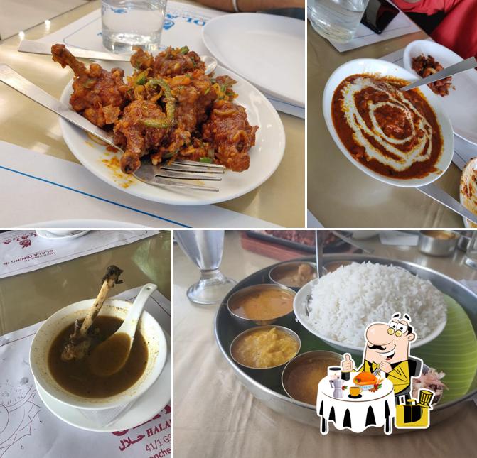 Food at Olala Halal Food Zone
