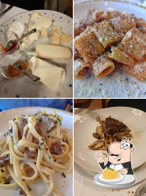 Spaghetti alla carbonara al Osteria La Cascinetta