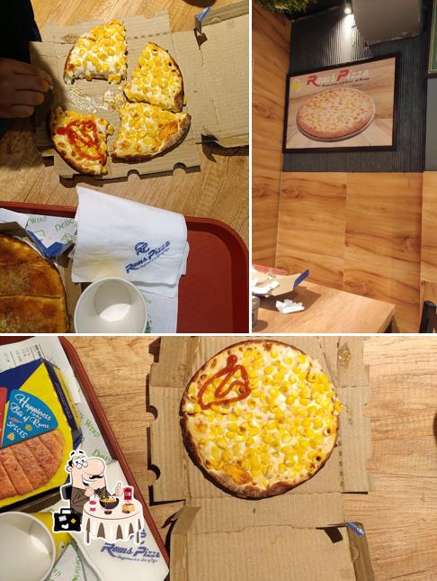 Food at Roms Pizza