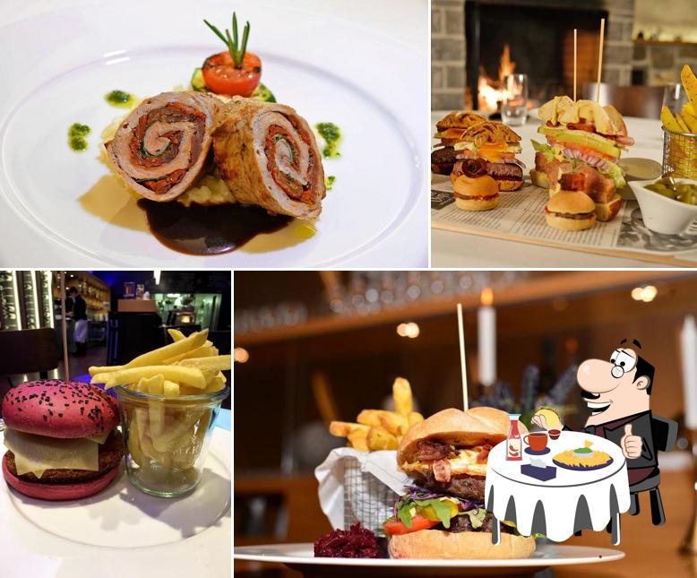 Prenditi un hamburger a Cantina Caverna