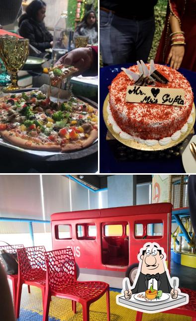 Among different things one can find food and interior at Chipmunks & Two chefs