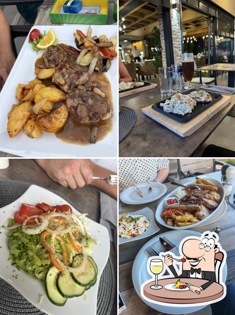 Platti al Restaurant Da Franco