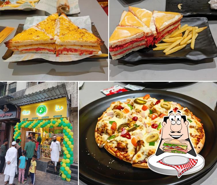 Club sandwich at Giza Food and Beverages